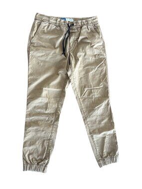 Stretchable Khaki Joggers by Old Navy (Size Medium)